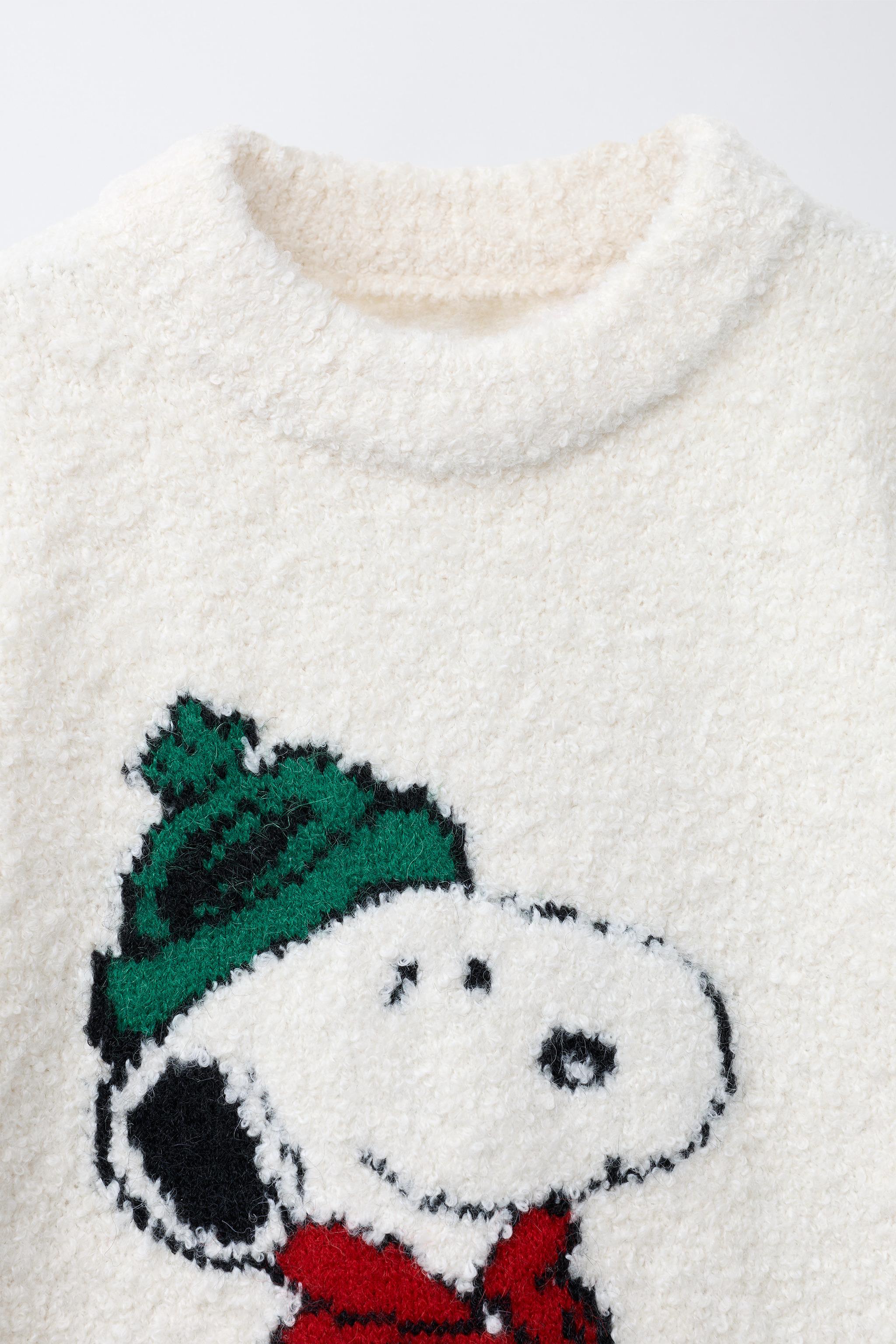 WOOL KNIT JUMPER SNOOPY PEANUTS™